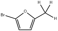 2-Bromo-5-(methyl-d3)-furan Struktur