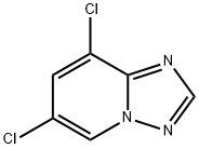 6,8-Dichloro-[1,2,4]triazolo[1,5-a]pyridine Struktur