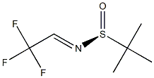 (S)-2-Propanesulfinamide, 2-methyl-N-(2,2,2-trifluoroethylidene) Struktur