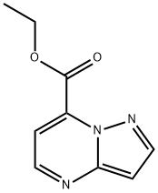 ETHYL PYRAZOLO[1,5-A]PYRIMIDINE-7-CARBOXYLATE Struktur