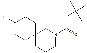 TERT-BUTYL 9-HYDROXY-2-AZASPIRO[5.5]UNDECANE-2-CARBOXYLATE Struktur