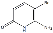 6-Amino-5-bromo-1H-pyridin-2-one Struktur