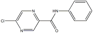 5-chloro-N-phenylpyrazine-2-carboxamide Struktur