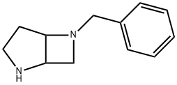 6-benzyl-2,6-diazabicyclo[3.2.0]heptane Struktur