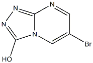 6-bromo-[1,2,4]triazolo[4,3-a]pyrimidin-3-ol Struktur