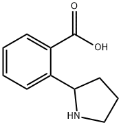 2-(PYRROLIDIN-2-YL)BENZOIC ACID Struktur