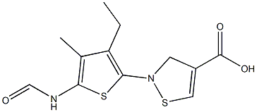 ethyl 3-methyl-5-(thiophene-2-carboxamido)isothiazole-4-carboxylate Struktur