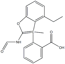 ethyl 3-(3-methylbenzofuran-2-carboxamido)benzoate Struktur