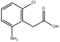 2-(2-Amino-6-chlorophenyl)acetic acid Struktur