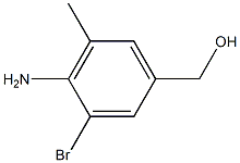 (4-Amino-3-bromo-5-methyl-phenyl)-methanol Struktur