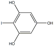 2-Iodo-benzene-1,3,5-triol Struktur