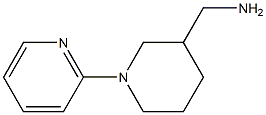 (1-(pyridin-2-yl)piperidin-3-yl)methanamine Struktur