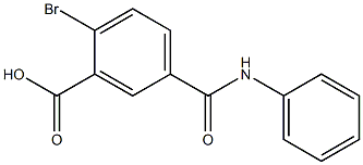 2-bromo-5-(phenylcarbamoyl)benzoic acid