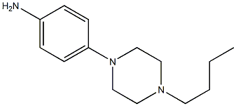 4-(4-butylpiperazin-1-yl)aniline Struktur