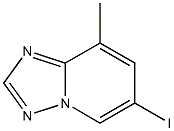 6-Iodo-8-methyl-[1,2,4]triazolo[1,5-a]pyridine Struktur