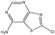 2-Chloro-thiazolo[4,5-d]pyrimidin-7-ylamine Struktur