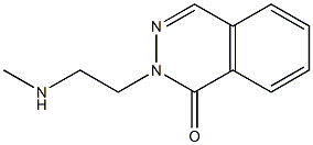 2-(2-(methylamino)ethyl)phthalazin-1(2H)-one Struktur