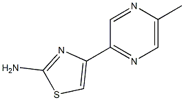 4-(5-methylpyrazin-2-yl)thiazol-2-amine Struktur