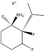 potassium trifluoro((1s,2s)-2-isopropylcyclohexyl)borate Struktur