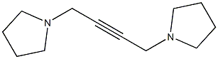 1,1'-but-2-yne-1,4-diyldipyrrolidine Struktur