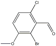 2-溴-6-氯-3-甲氧基苯甲醛, 2089650-49-5, 結(jié)構式