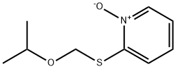 Pyridine, 2-(isopropoxymethylthio)-, 1-oxide (6CI) Struktur