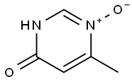 4-Pyrimidinol, 6-methyl-, 1-oxide (6CI) Struktur