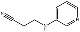 Propionitrile, 3-(3-pyridylamino)- (6CI) Struktur