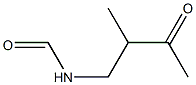 Formamide, N-(2-methyl-3-oxobutyl)- (6CI) Struktur