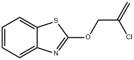 Benzothiazole, 2-(2-chloroallyloxy)- (6CI) Struktur