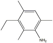 Aniline,  3-ethyl-2,4,6-trimethyl-  (6CI) Struktur