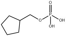 Cyclopentanemethanol, dihydrogen phosphate (9CI) Struktur