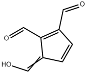 2,3-Fulvenedicarboxaldehyde, 6-hydroxy- (6CI) Struktur