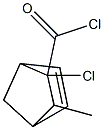 5-Norbornene-2-exo-carbonyl chloride, 2-chloro-exo-3-methyl- (6CI) Struktur