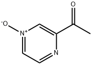 Ketone, methyl pyrazinyl, 4-oxide (6CI) Struktur