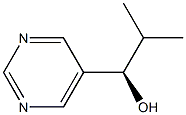 5-Pyrimidinemethanol, -alpha--(1-methylethyl)-, (-alpha-R)- (9CI) Struktur