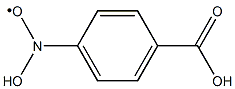 Nitroxide,  4-carboxyphenyl  hydroxy  (9CI) Struktur