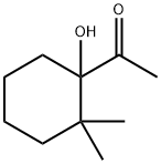 Ketone, 1-hydroxy-2,2-dimethylcyclohexyl methyl (5CI) Struktur