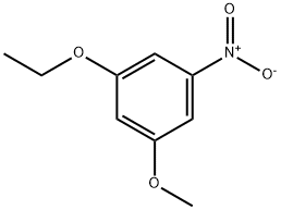 Benzene, 1-ethoxy-3-methoxy-5-nitro- (4CI) Struktur