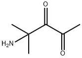 2,3-Pentanedione, 4-amino-4-methyl- (5CI) Struktur