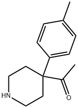 Ketone, methyl 4-p-tolyl-4-piperidyl (8CI) Struktur