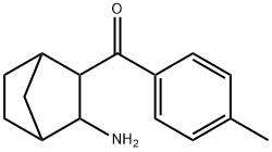 Ketone, 3-amino-2-norbornyl p-tolyl (8CI) Struktur