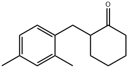 Cyclohexanone, 2-[2,4-dimethylbenzyl]- (5CI) Struktur