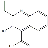 Cinchoninic acid, 2-ethyl-3-hydroxy- (4CI) Struktur