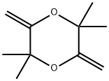 p-Dioxane,  2,2,5,5-tetramethyl-3,6-dimethylene-  (4CI) Struktur