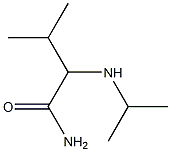 Butyramide,  2-isopropylamino-3-methyl-  (5CI) Struktur