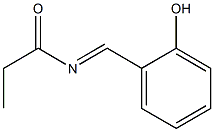 Propionamide,  N-salicylidene-  (4CI) Struktur