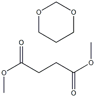 2-p-Dioxanesuccinic  acid,  dimethyl  ester  (5CI) Struktur