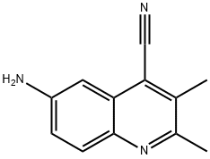 Cinchoninonitrile,  6-amino-2,3-dimethyl-  (4CI) Struktur