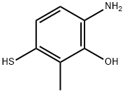 o-Cresol,  6-amino-3-mercapto-  (5CI) Struktur